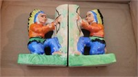 Antique Indian/Native American Bookends Made in