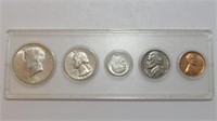 1964 Kennedy 90% Silver 5 Coins Proof Set