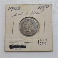 1862 Indian Head Cent, Nice!