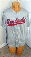 St. Louis Cardinals Gray T-shirt Jersey XL
