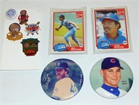 Lot of Chicago Cubs Baseball Memorabilia