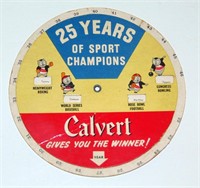 Calvert 25 years Sport Champions Advertising Dial