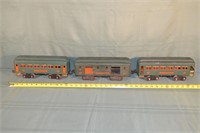 3 Lionel Lines Standard Gauge cars: 332 Railway Ma