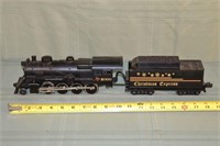 MTH O Scale Christmas Express 2000 2-8-0 steam loc