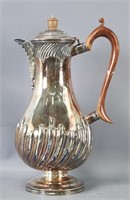 Sliver Plate 'George II' Style Coffee Pot
