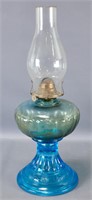 Pressed Glass Oil Lamp