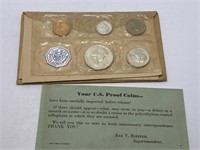 1956 United States Proof Set,Franklin Half Dollar