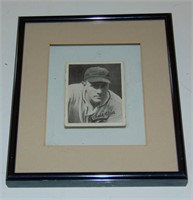 Double Play Chuck Klein mounted and framed