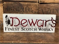 Original Dewars Whisky Neon Sign As New Working