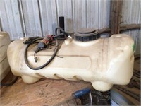 Old tank (pump may not work, no wand)