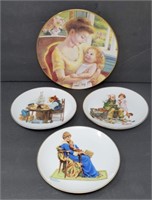 Avon and Norman Rockwell Plates