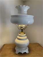 Vintage Hurricane Table Lamp