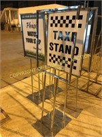 (6) sign display stands