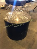 Round table with granite top (removable)