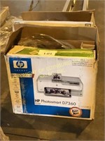 (2) HP photosmart D7360 printers in box with