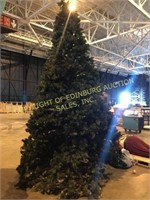 Large Christmas tree with damage