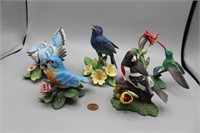 5 Lenox "Garden Birds Sculptures" Collection #2
