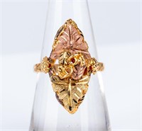 Jewelry 10kt Black Hills Gold Ring