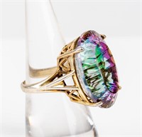 Jewelry Sterling Silver Colorful Stone Ring