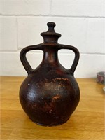 Vintage terracotta water jug