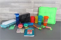 INSULATED LUNCH BOX & VARIETY OF ITEMS