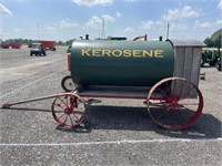 Kerosene wagon on steel