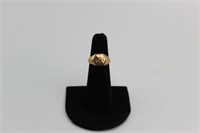14K Gold 1924 Signet Ring Sz. 5.5, 3 gm