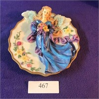 Angel beautiful hanging wall plaque see photo 467