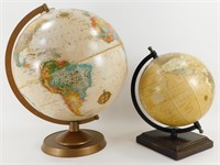 * 2 Globe Maps