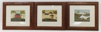 * 3 Framed Farmhouse Pictures
