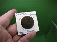 1896 Great Britain Penny