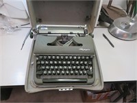 Vintage Olympia Typewriter in Case (Germany)