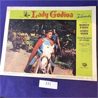 Lobby Card  Original  Lady Godiva 11x14 #331