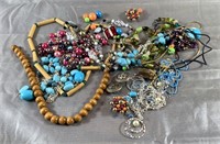 Lot of Various Costume Jewlery & Beads