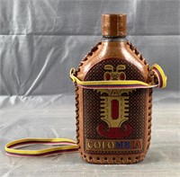 8" Leather Wrapped Decantor