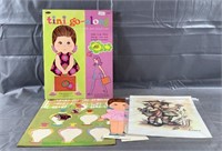 Tini Go-along Paper Dolls & Travel Tote & Prints