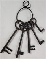 Reproduction Iron Skeleton Keys
