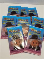 1992 Trolls Trading Cards Unopened Pack (8)