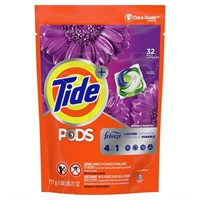 New 32ct Tide Pods Plus Febreze Spring and