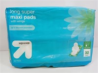 New 32 Pads Long Super Maxi Pads with wings,