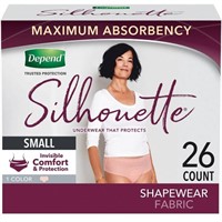 New $25 Depend Silhouette Incontinence Fragrance