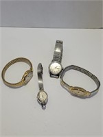 Vintage Timex Ladies Watch Lot (4)