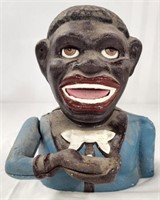 Minstrel Metal Bust Coin Bank