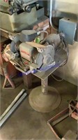 Craftsman bench grinder w/ wire brush mounted
