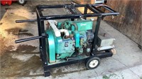 Onan 4000 watt generator on cart