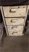 Cabinet with taps and dies, distributors and