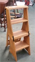 Ladder that converts to a chair