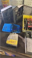 Various drill bits