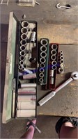 Ratchet and various sockets