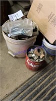 5 Gal bolts,can of nuts